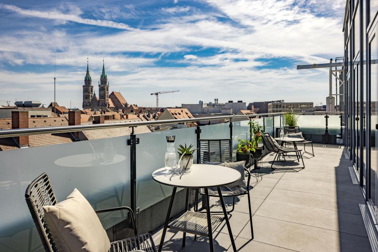 Luxus Penthouse Ueber Den Daechern Von Nuernberg Ngoại thất bức ảnh