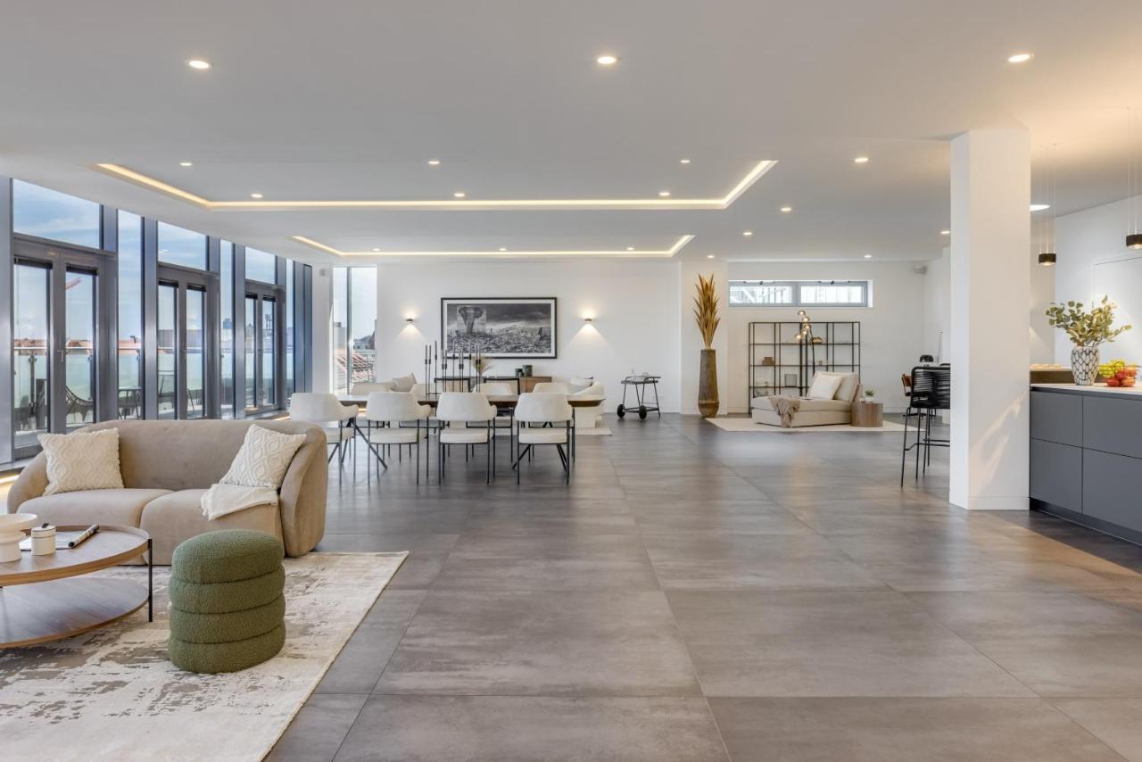 Luxus Penthouse Ueber Den Daechern Von Nuernberg Ngoại thất bức ảnh