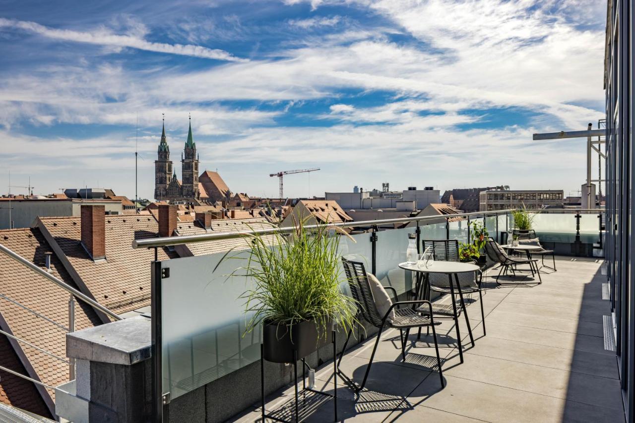 Luxus Penthouse Ueber Den Daechern Von Nuernberg Ngoại thất bức ảnh